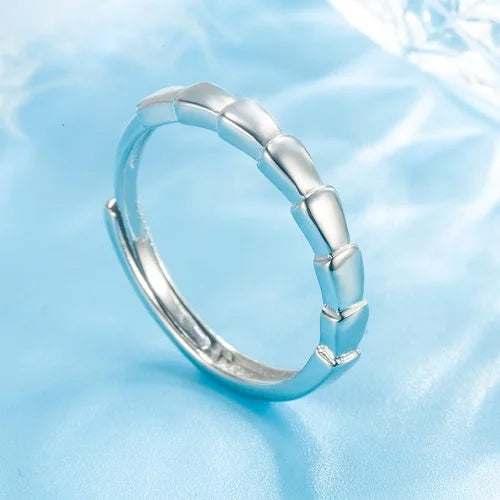 Rings for Couple Lover Male Female Clear Cubic Zircon Wedding Engagement Resizable Size