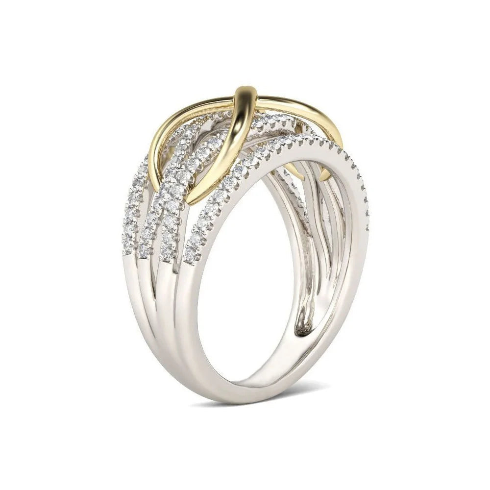 925 Sterling Silver Infinity Love Ring