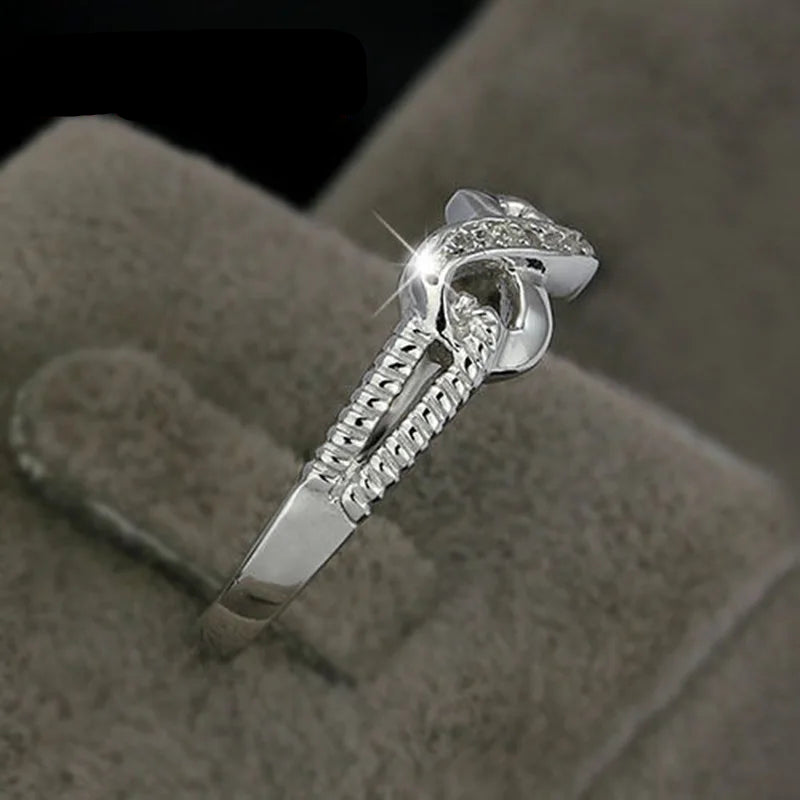 Ring for Women Top Grade Cubic Zircon 925 silver